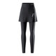 WOSAWE Spring and Summer Women's Road Bike Covering Butts to Make Slimming Riding Trousers Silicone Mat Quick-Drying Breathable High-Elastic Bicycle Pants Yunxu-Black Thin Long Skirt Pants Covering Butts to Make Slimming L (suitable for 60-68 Jin [Jin equals 0.5 kg])