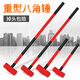 Octagonal hammer construction site hammer tool solid one-piece wall smashing sledge hammer heavy-duty hand hammer one-piece wall demolition hammer 8 pounds PVC octagonal hammer long handle
