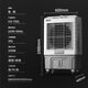 Xianke (SAST) Ventilador de enfriamiento/aire acondicionado Ventilador/AC Constant Frecuencia Ventilador de enfriamiento/Hogar Ventilador de agua comercial/restaurante Ventilador de refrigeración/taller Ventilador industrial CG-702L