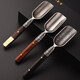 Jinge Pu'er tea spoon tea set accessories solid wood tea spoon Damascus tea tea shovel Kung Fu tea set Liujunzi ebony stainless steel tea spoon