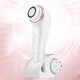 Reena sonic cleansing instrument for women, facial cleansing instrument for women, facial cleansing brush, facial cleansing artifact, facial cleansing instrument, facial cleansing instrument, ivory white, with 3 brush heads