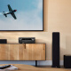 Tianlong (Denon) AVR-X580BT Amplificador Teatro en el hogar Amplificador AV importado soporte de alta potencia de alta potencia USB Bluetooth 8K Dolby DTS Sound Effect HDMI2.1 Negro