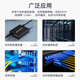 山泽(SAMZHE)光纤跳线 电信级LC-FC单模双芯 低烟无卤环保光纤线 收发器尾纤 3米G1-LCFC03
