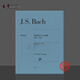 Patitas Bach Six BWV825-830 Piano Solo With Fingering, Complete Works and Volumes Can Be Single Shot Henle Original Musical Book Bach 6 Partitas Piano HN518/1651/52/53/54/55/56 BWV829
