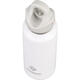 RevoMax [Courmoitique directement Japon] Cup thermique Ruihu thermique en acier inoxydable sans fil à froid, pas besoin de tordre le bouchon de la bouteille en quelques secondes, DWF-12115s Slim Frosted White 355 ml