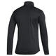 Adidas Men's Jupet Stand воротник с длинным рукавом сплошной цвет простой тонкий и дышащий пружина и осень FP9871 Черный/белый 3XL