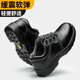 Twelve Lingzhi Labor Protection Shoes Men's Steel Box Anti-Smash Anti-Puncture Steel Plate Breathable Light Wear Resistant Oil-Resistant Safety Work Four Seasons 40