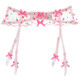 Curious Miss Blanc Stockings Sexy European et Américain Hot Pantyhose pantalon Garters Bow JK chaussettes de la Saint-Valentin Rose Rose L