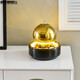 Feng Shui Transfer Ball Office Schreibtisch Gelddekoration moderne einfache fließende Wasserbrunnen Wohnzimmer Ornament Zirkulation Wasser Vorhang 9906 Weißes weißes Licht 39*39*118 cm
