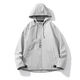 Nanyuqiu (NANYUQIU) jacket men's autumn jacket Korean style versatile 2021 new loose stand collar hooded outer wear trendy men's sports 6218 blue (stand) collar 2XL (140-160Jin [Jin equals 0.5 kg])