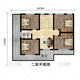 
Renyuan Villa 3882 modern style villa design drawings two-story rural self-built house economical and simple rural villa