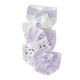 Pig Pitt (PIG/PETER) girls underwear pure cotton without butt children's briefs flat-angle girls shorts big children's baby cotton 11155 purple pure cotton skin-friendly 4 strips 140 cm height 130-140 cm 50-63 Jin [Jin equals 0.5 kg]