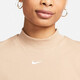 耐克（NIKE）女装 新款DRI-FIT LUXE圆领休闲运动短袖T恤DD4921-100 DQ6197-200 S