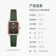安普里奥·阿玛尼（Emporio Armani） 手表女 摩登方形小绿表皮带生日520情人节礼物送女友电子石英表 【HOT推荐】小绿表皮带 AR11149
