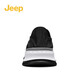 Jeep canvas shoes for men in summer new product breathable one-foot lazy shoes ice silk cool youth anti-slip soft sole casual shoes for men black (sports size) 44 (270mm)