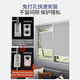
Stardou inner window blinds without holes in the kitchen and bathroom windows upside down blackout beehive invisible shade curtains Willow bud color 5012-6 (semi-black) square meters