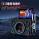 JBA family ktv audio set portable outdoor square dance audio with display screen school home mobile karaoke trolley speaker karaoke machine touch screen all-in-one karaoke machine 12-inch speaker + 22-inch screen + 1T + microphone + bracket