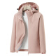 Burlemon Outdoor Travel Jacket Single-Layer-Männer und Frauen Windbreaker Windbreaker plus Samt Herbst- und Winterjacke Bergsteigerin Sportswear 9930a-2 Camouflage Orchid-Men M