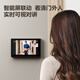 Fluorit ep3x Videotürklingel Dual -Kamera 3 Millionen Pixel + 2 Millionen Pixel Dual Camera Home Überwachung Smart Doorklingel Kamera Elektronische Katze Eye Extreme Grau