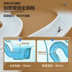 
ArROW (ARROW) High-impact jet siphon anti-odorant antibacterial seat mute and slow down toilet household water-saving small toilet small apartment | engineering seat 12609 400mm