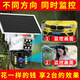 Ravish 4G Solar Camera à l'extérieur sans wifi ou branchez le câble réseau sans câble Internet moniteur distant à domicile à 360 degrés sans angles morts avec suivi de la vision nocturne panoramique
