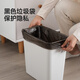 Meliya flat mouth garbage bag black 45*55cm 100 pieces 0.6 wire point breaking household cleaning paper basket plastic bag