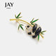 Jay Panda Brooch Women's Clothing Accessories Suit Lapel Pin Birthday Gift for Elder Mothers and Mother-in-law