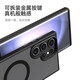 挚卫士【肤感磁吸】适用三星s23ultra手机壳s23ultra保护套magsafe磁吸无线充电防摔亲肤磨砂半透 午夜黑