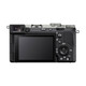 Sony (SONY) Alpha 7C II new generation full-frame dual image small 7 A7CM2 mirrorless digital camera A7C2/ ILCE-7CM2 national subsidy silver stand-alone 128 + leather case + battery + charge + screen + clear + D11 official standard
