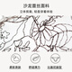 好奇蜜斯【3条118】蕾丝内裤女丁字裤女低腰比基尼三角裤棉裆薄款女士内裤 黑色 L
