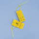 Hethdigg JG-1047 Sellado médico TIPE Yellow Nylon Bundle 100