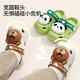 Pig Dad Baby Slipper Boys Panda Summer Home Infant, Children, Children, Soft Base Anti -slip Children's Cave Shoes 160