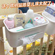 Qiantuan Seiko Bedside Baby Bating Baby Bating Bund Bating Bold Smorthing Bold Bolsa de almacenamiento Bolsa Cuna de almacenamiento colgante Bolsa de cinco en uno 1 Nivel