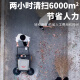 沪工手推式工业扫地机工业工厂车间物业学校公园无动力不用电不用油垃圾清扫车户外环卫树叶吸尘车道路养殖场 【顺丰包邮】1050出口加强电吸式款+1套尼龙刷
