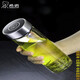 Sino glass cup single-layer thickened water cup for men's home portable Sino tea cup large capacity cup 6191-Upgrade Bear-410ml [portable type