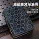 Deli Tool Storage Box Parts Box Transparent Small Grid Detachable Plastic Electronic Component Accessories Drill Bit Grid Box (12 Large Grids) Parts Box