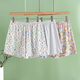 
AB underwear for women summer cotton printed aro pants thin high waist loose large size summer pajamas shorts H826 Banana 3XL (175/105)