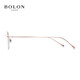 
BOLON frameless myopia glasses frame for women elegant and light butterfly frame for lenses BT1592 B30-Rose gold