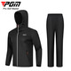 PGM高尔夫套装男款雨衣防雨全身装备上衣裤子整套服装 YF689-黑色 XL