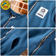 G.DUCKKIDS little yellow duck boy vest spring and autumn new style medium and large children's zipper shirt pure cotton vest vest children's casual horse clip color blue MJ-6913- 140 cm-
