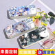 Liuzi gafas box 2d genshin impacto carácter animación patrón personalizado de doble cara Gafas de sol de alumno caja anti-caza No. 8