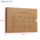 Xima A4 accounting voucher box Single seal imported 674g cow card paper 305*220*50mm 5 pieces/pack a4 accounting voucher paper accounting file binding box 6502