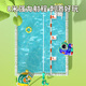 
Backpack water gun children's toys Internet celebrity water spray gun large capacity pull-out water fight boy and girl schoolbag 1300ml astronaut 9871 standard configuration