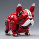 Kachi Muning Mécanique chien Bulldog PVC JOINT MOVEABLE MIGNE PET TRENDY TOY OFFICE MODEAU MODEA