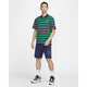 Nike (Nike) [Jinlang Sports] T-shirt à revers à rayures rétro pour hommes FN3897-410 FN3897-410 M
