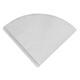 Hand brewed coffee filter paper origami filter cup puree American drip coffee machine cake wave filter paper conical v02 imported bleached 1 box of 100 pieces