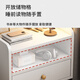 Minyu Bedside Table Simple Modern Bedroom Small Mini Bedside Table Rental Small Cabinet Simple Bedside Storage Rack Single Drawer Walnut Color 33*26*60 Straight Floor Model