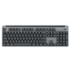 罗技（Logitech）优选系列K865(K845升级款)无线机械键盘 商务办公键盘 电竞游戏键盘 104键全尺寸双模连接 K865 石墨黑