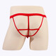 Yu zhaolin (yuzhaolin) sexy transparentes Schnalle-Mesh atmungsaktiven Unterwäsche Hohllagen schöne Hüfte Tanga T-Pants NK2131 Schwarz 1 Stück Einsgröße (110-140jin [Jin gleich 0,5 kg]))