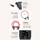 Baijineng Flexible Klemme Amperemeter Digital Multimeter Großer Stromklemme Messgerät Leckage Soft Spulenstromdetektor BJN692B